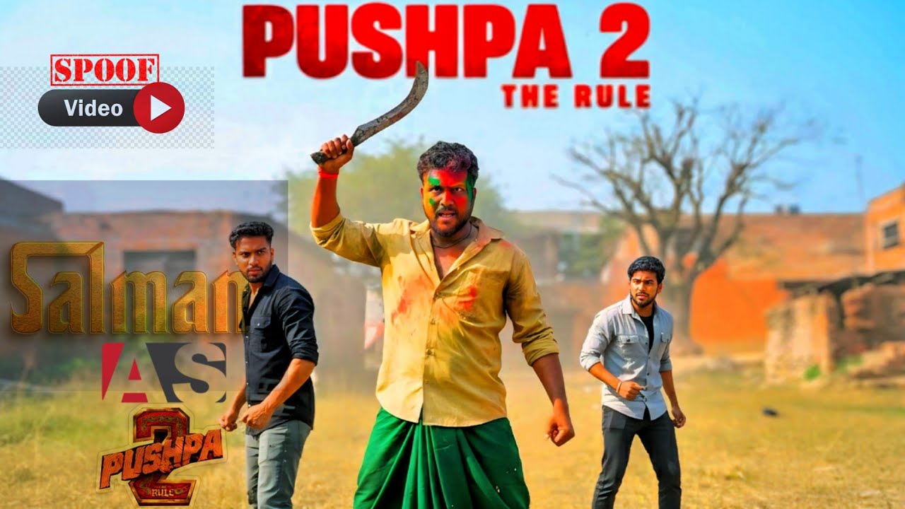 Pushpa2 Spoof video New South Hindi Dubbed Action Movie 2025__Letest Blockbuster South Movie Hindi a