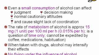 CATS ATPL HPL Alcohol