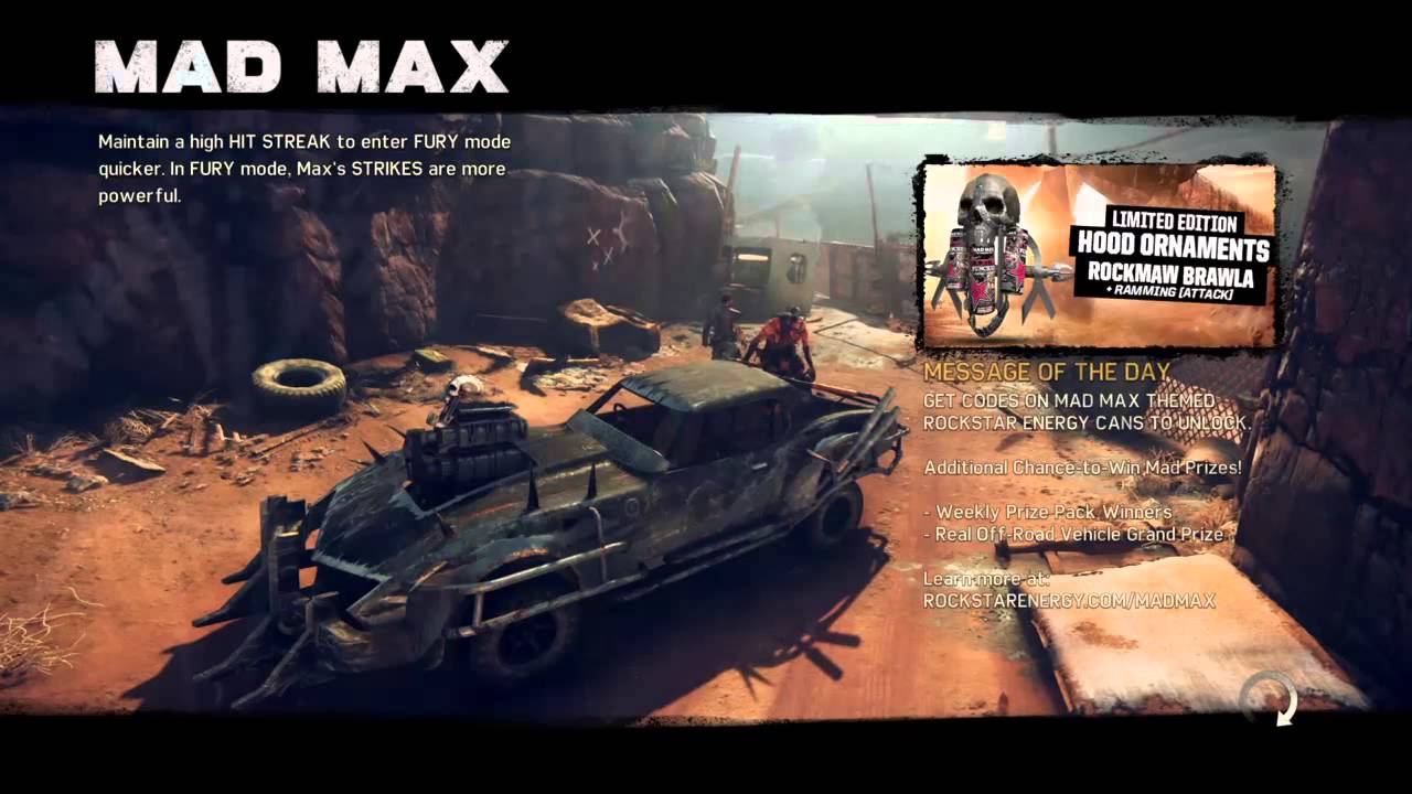 Mad Max: gtasthehunter's Live PS4 Broadcast 10-19-15