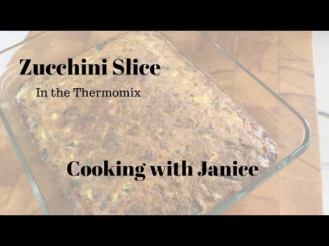 Zucchini Slice with the Thermomix Cooking with Janice