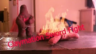 Claymation Sword Fight