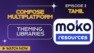 EP-2: Theming & Moko resource library integration in Compose Multiplatform app #CMM #KMM @android