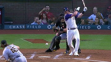 PIT@ARI: Drury opens scoring with an RBI single
