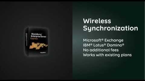 BlackBerry Enterprise Server Express