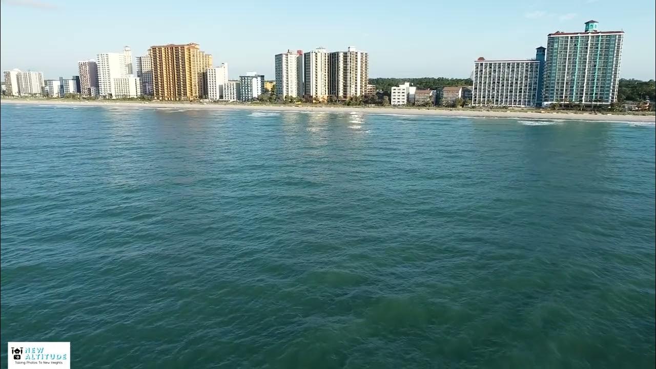 4K Drone Footage Myrtle Beach Fly Over YouTube