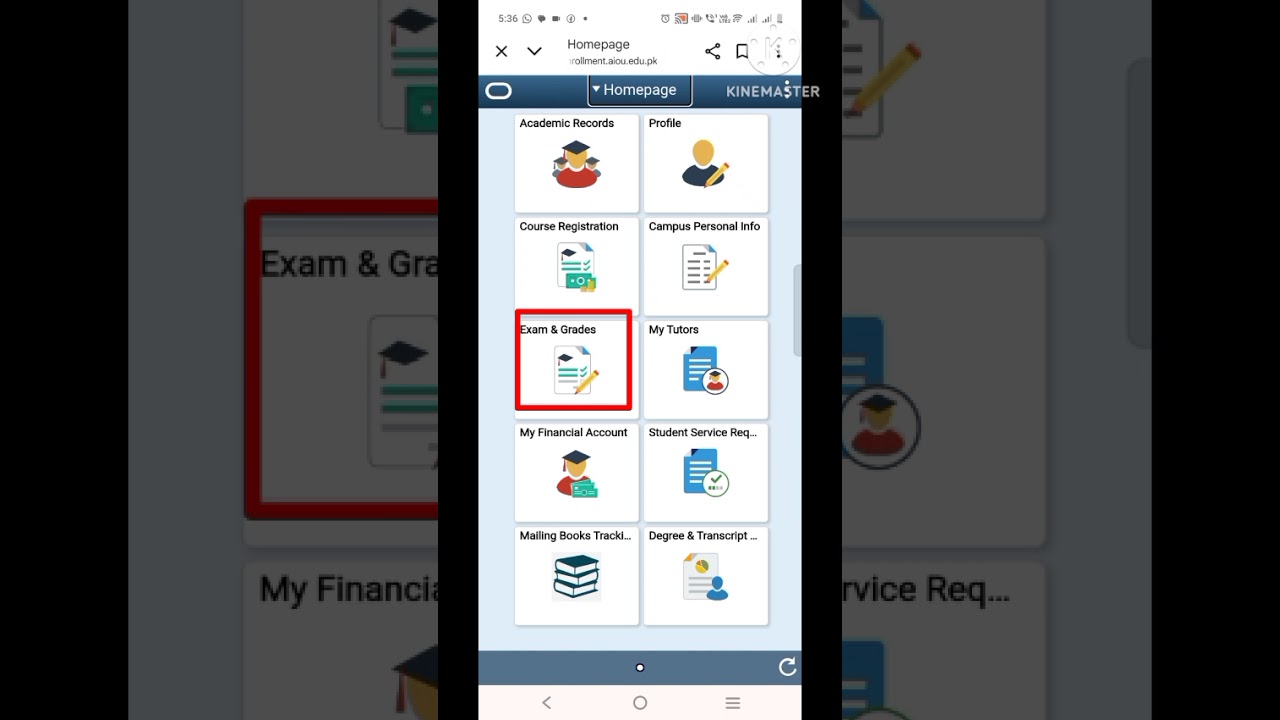 aiou How to download roll no slip