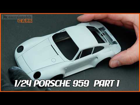 The most important job - 1/24 Porsche 959 - Tamiya - episode 1