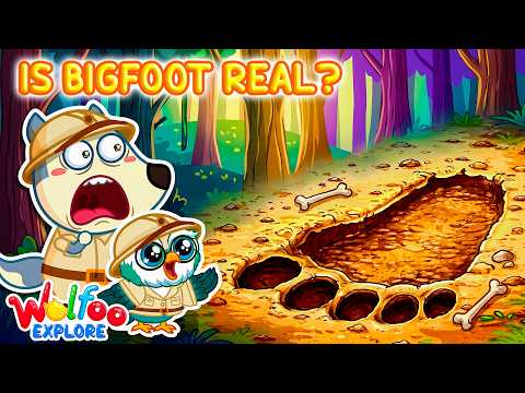 Could BIGFOOT Be Real? 👣😱 | 🔍 Wolfoo Explore - Monster Mystery | Educational Videos
