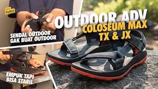 REVIEW SANDAL OUTDOOR STYLE EMPUK TAPI STABIL! - OUTDOOR ADV COLOSEUM MAX TX & JX