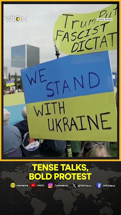 Trump-Putin Meet: Protest Erupts During Trump-Putin Alaska Peace Talks | WION Shorts