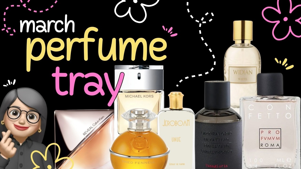March Perfume Tray
