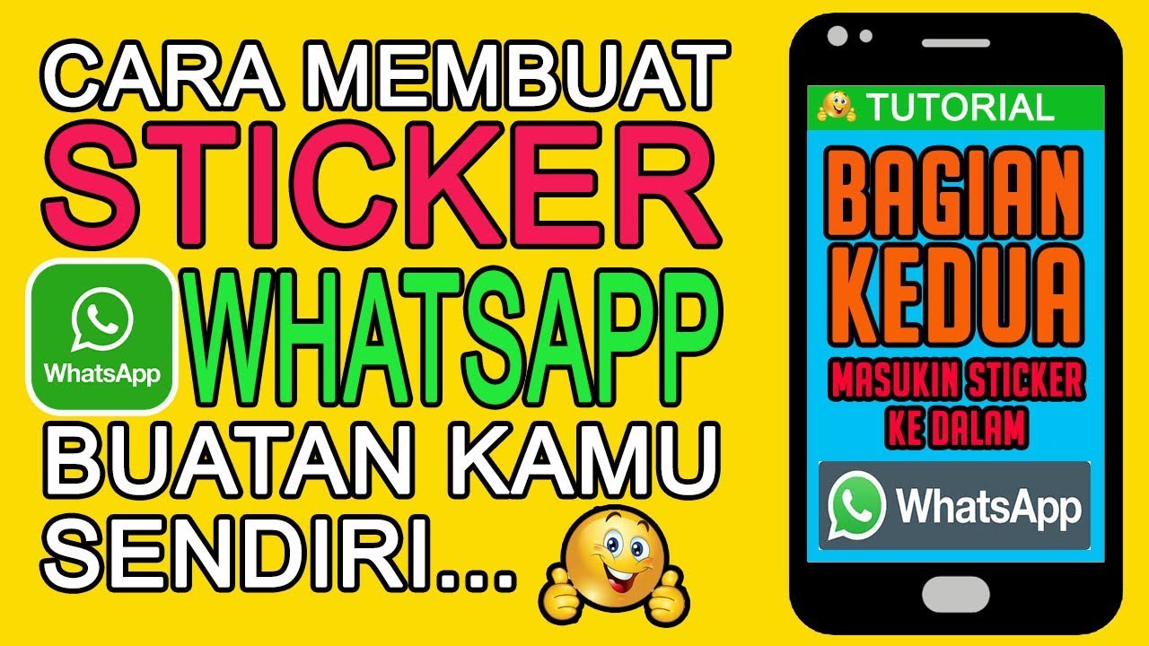 Cara Reka Sticker Cara Masukin Desain Sticker Buatan Sendiri Ke Dalam Whatsapp ...