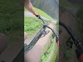 POV: you’re looking for the smoothest line in Chatel Bike Park