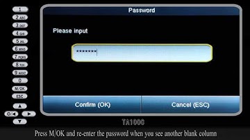 TA100C FMM100－Password Enrollment