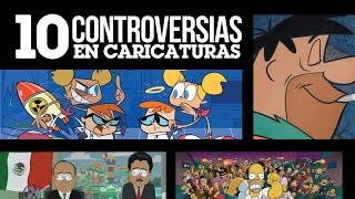 10 Controversias en Caricaturas | LA ZONA CERO