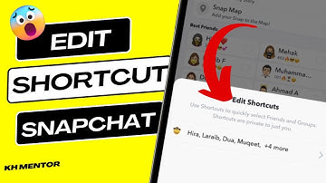 How to Edit Shortcuts on Snapchat in Android/iPhone || How to Edit Snapchat Shortcuts in 2023