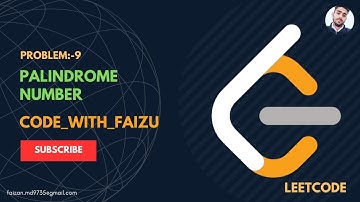leetcode problem no 9. Palindrome Number.🖥️ #devloper #coding #dsa #leetcode