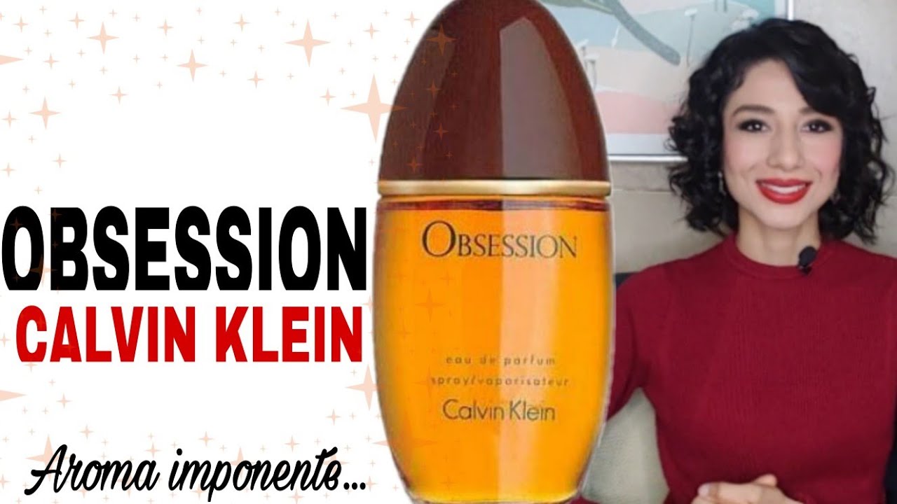 OBSSESION CALVIN KLEIN❗aroma imponente.. - YouTube