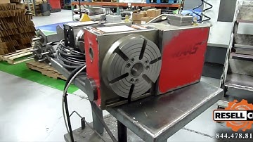 Haas HRT-210 Rotary Table w/ Brush Drive Motor