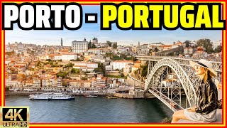 PORTO, Portugal: ทัวร์เดินชมสถานที่ท่องเที่ยวชั้นนำของเมือง! [4K]