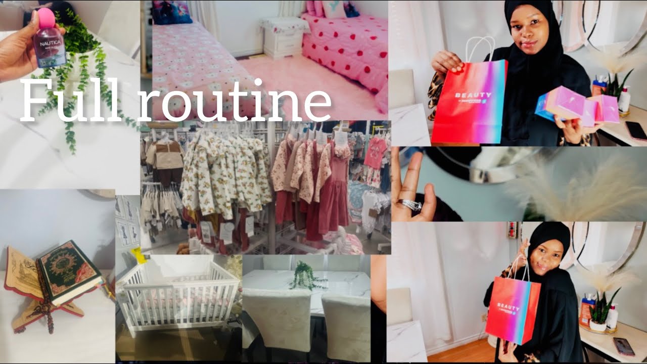VLOG BABY SHOPPING | FULL DAY ROUTINE | BY MUNAZZA CHANNEL