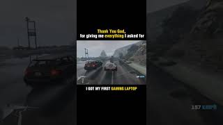 Playing Gta 5 on My First Gaming Laptop | Acer Nitro Lite 16 | #shorts #gta5 #acer