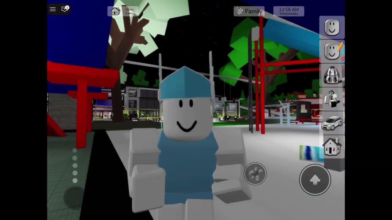 Speedrun getting on Brookhaven school roof