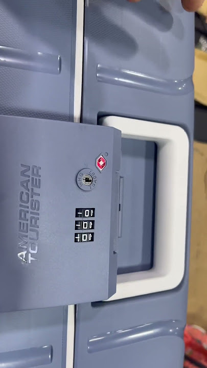 Suitcase with locking system newly launch by American tourister circurity #bag #youtube #shorts #bag