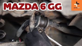 Como substituir Parafuso, flange de veio de transmissão MAZDA CX-8 - vídeo guia