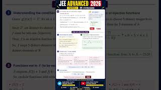 JEE Advanced 2026 Paper 2, function trick Q.10✌️🎖️🏆📝 #shorts #jee #jeeadvanced #2026 #advanced26