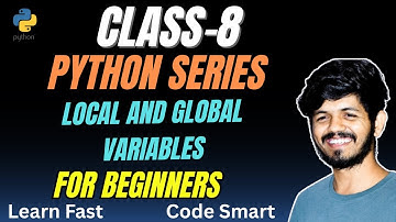 Local and Global Variables in Python Explained in Telugu @codewithjalandhar  #python