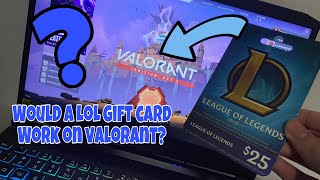 Save 20% on Valorant and League of Legends gift cards with