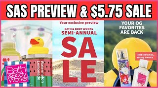 SAS PREVIEW & $5.75 FINE FRAGRANCE MIST & BODY SPRAY SALE & Bath & Body Works | #sas