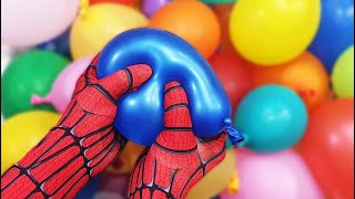 Spider Man Popping Balloons #2