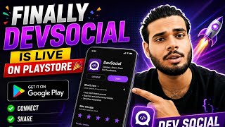 Finally My App is LIVE on Play Store! 🚀 | I Built DevSocial - A Social Media App for Developers screenshot 5