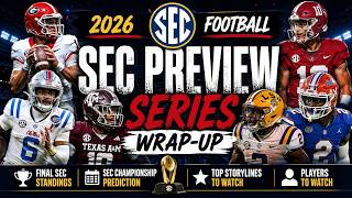 2026 SEC Football Preview | Final Standings, Championship & Predictions