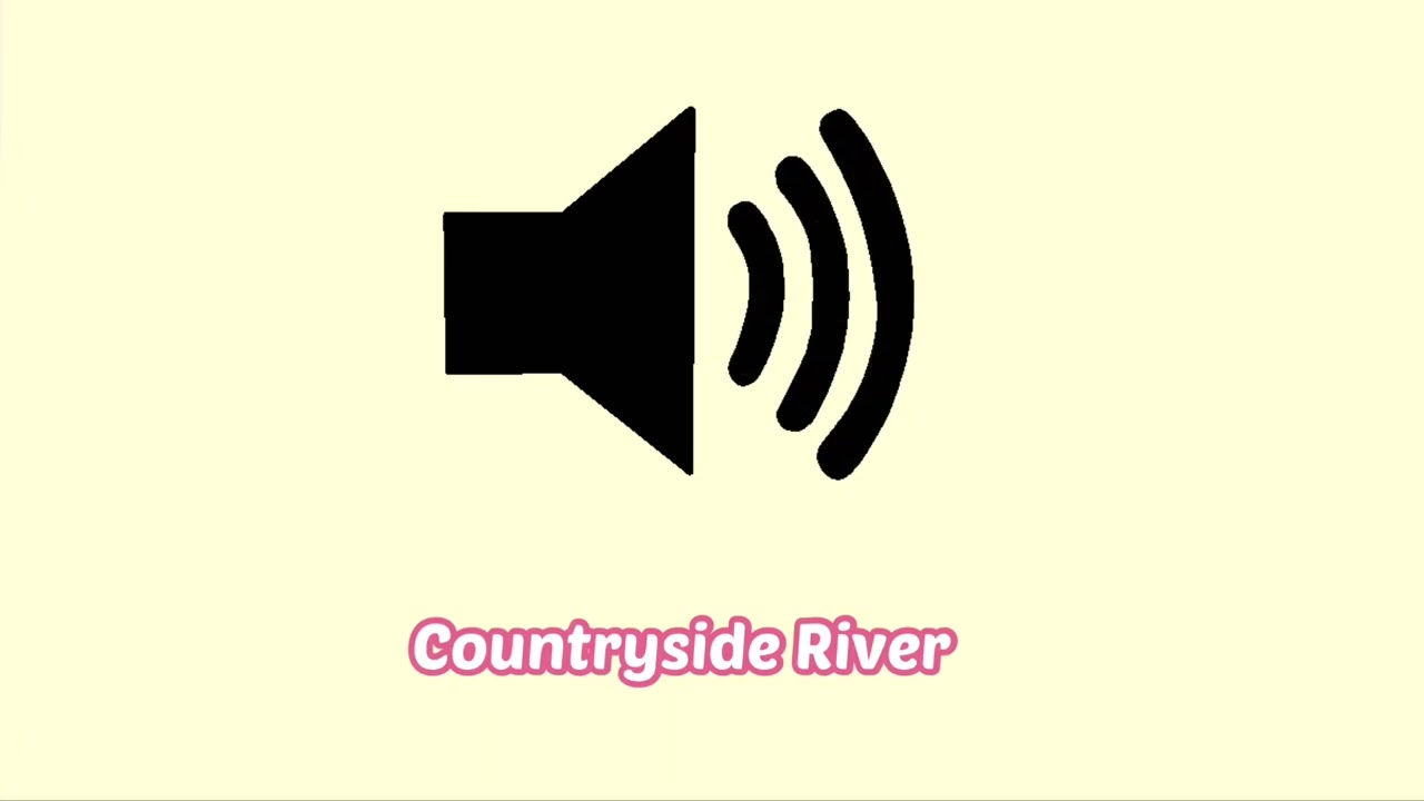 Countryside River Sound Effect (Relaxing)