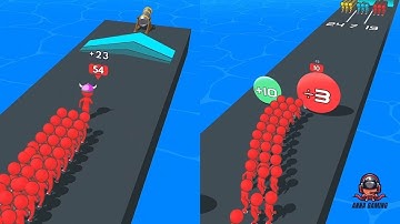 Crowd Battle 3D 😁🌈😈 Game Walkthrough - GamePlay All Levels [ iOS // Android ] New Game!!