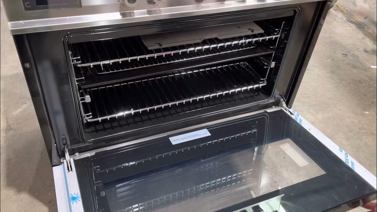 How to remove your Bertazzoni oven / cooker door YouTube