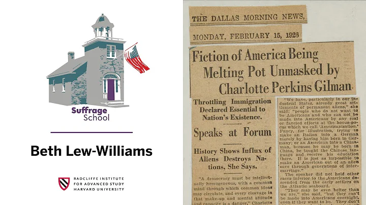 Beth Lew-Williams | Schlesinger Library - Suffrage...