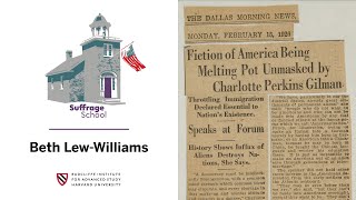 Beth Lew-Williams | Schlesinger Library - Suffrage School || Radcliffe Institute