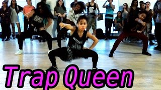 TRAP QUEEN  Fetty Wap Dance | @MattSteffanina Choreography ft 9 y/o Asia Monet! #DanceOnTrap