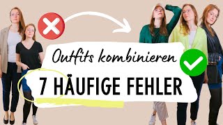 💥 7 MODEFEHLER 💥, die deine Outfits LANGWEILIG machen