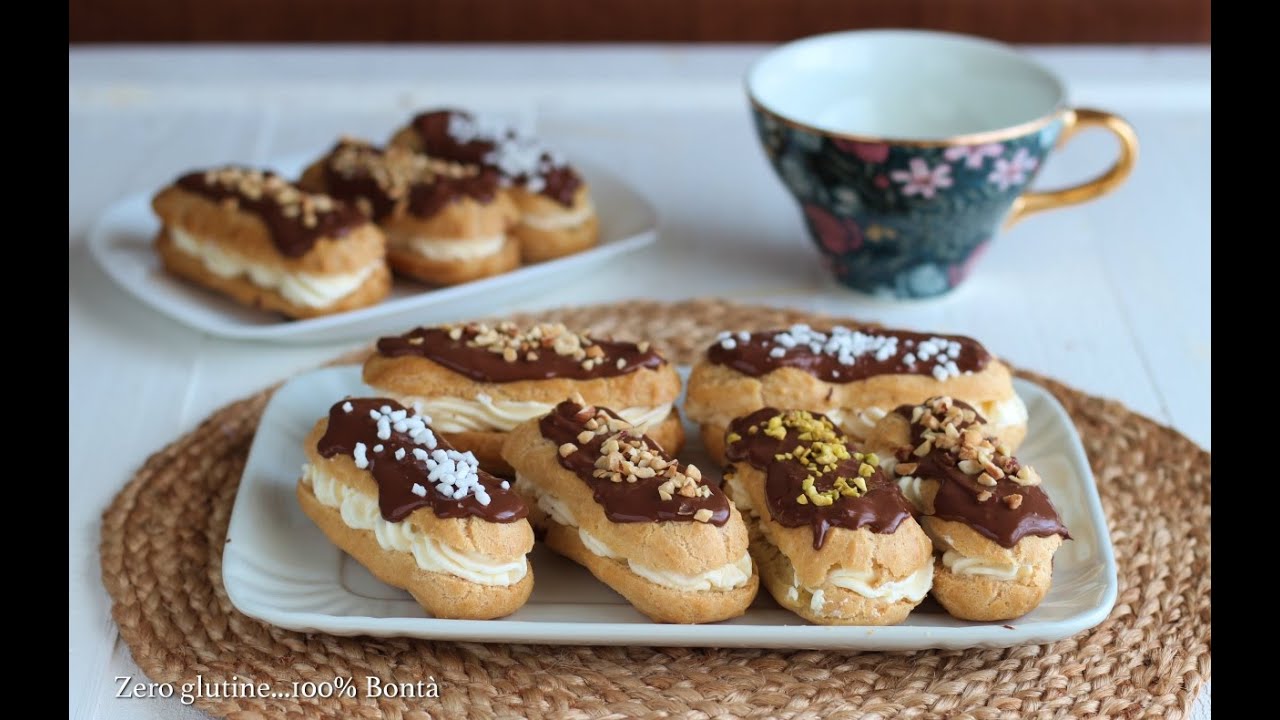Bignè Éclair senza glutine