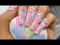 Easy Press on Nails for Beginners (No Art Skills Needed) Easy Removal #shorts #nails #nailart