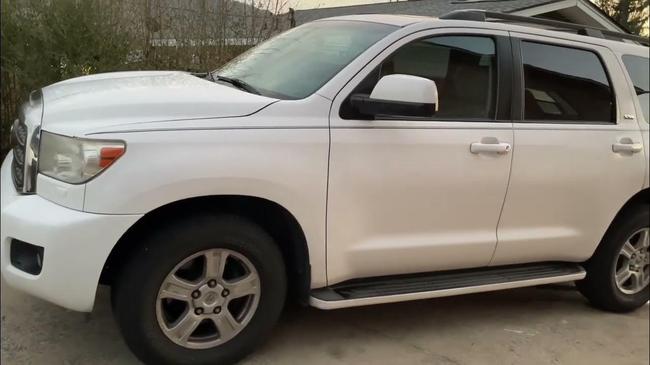 Tow vehicle toyota sequoia 5 7 youtube