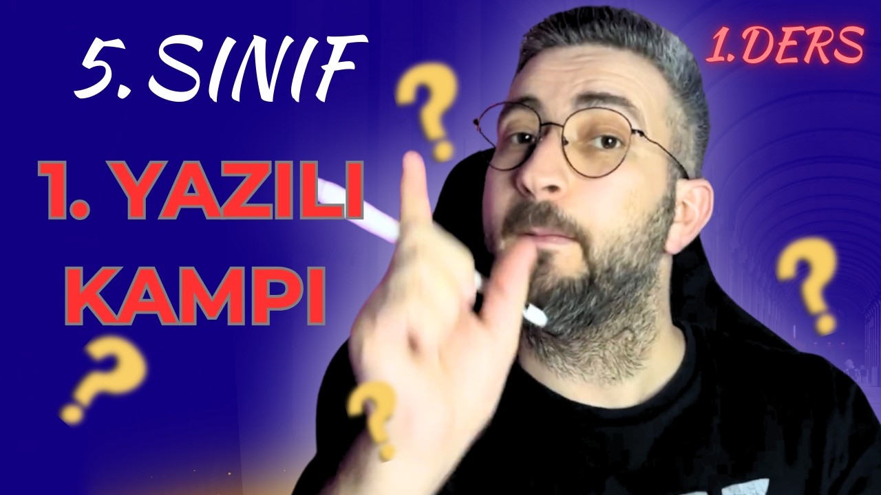 5. Sınıf  Matematik 2. Dönem 1. Yazılı Hazırlık / Ders 1