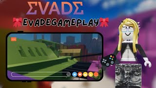 🌷Evade Gameplay(🎮Mobile)🌷 map : rooftops