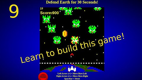 Introduction To Coding Web Games using HTML, CSS, and JavaScript - Part 9