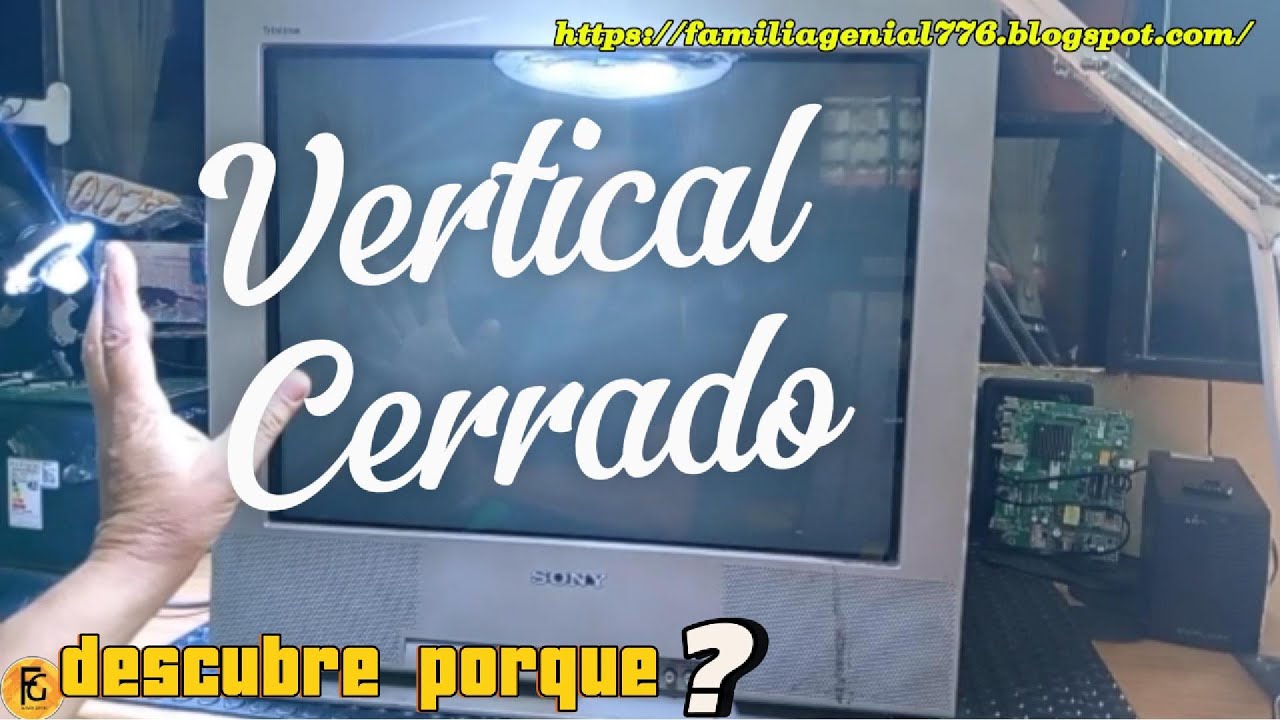 ⚡ Solución VERTICAL CERRADO en TV Sony: Repáralo Rápido y para Siempre (Guía EXPERTA)
